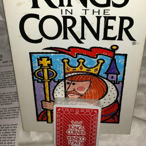 Vintage Jax Miles Kimball Kings in the Corner Board Game Complete Like New - Picture 3 of 4